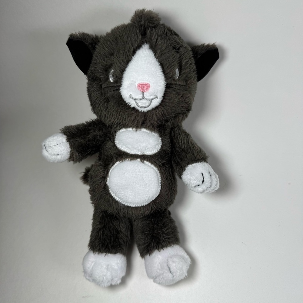 If You Give A Cat A Cupcake Plush Grey White 8.5" Stuffed Animal Toy Crinkly